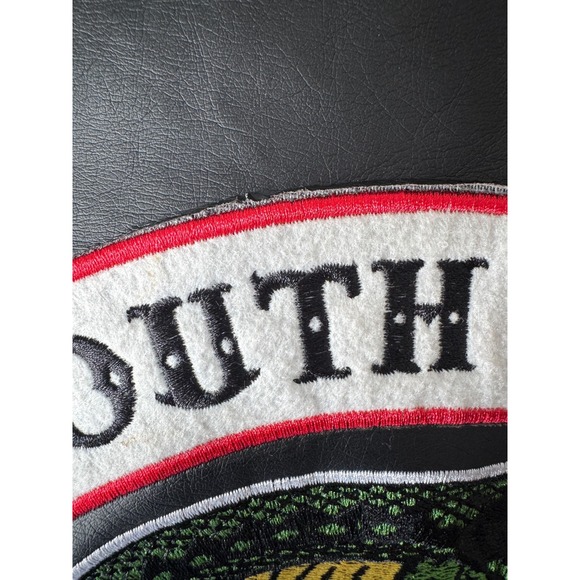 Riverdale Womens Black South Side Serpents Faux Leather Biker Jacket Size Small - Picture 10 of 13